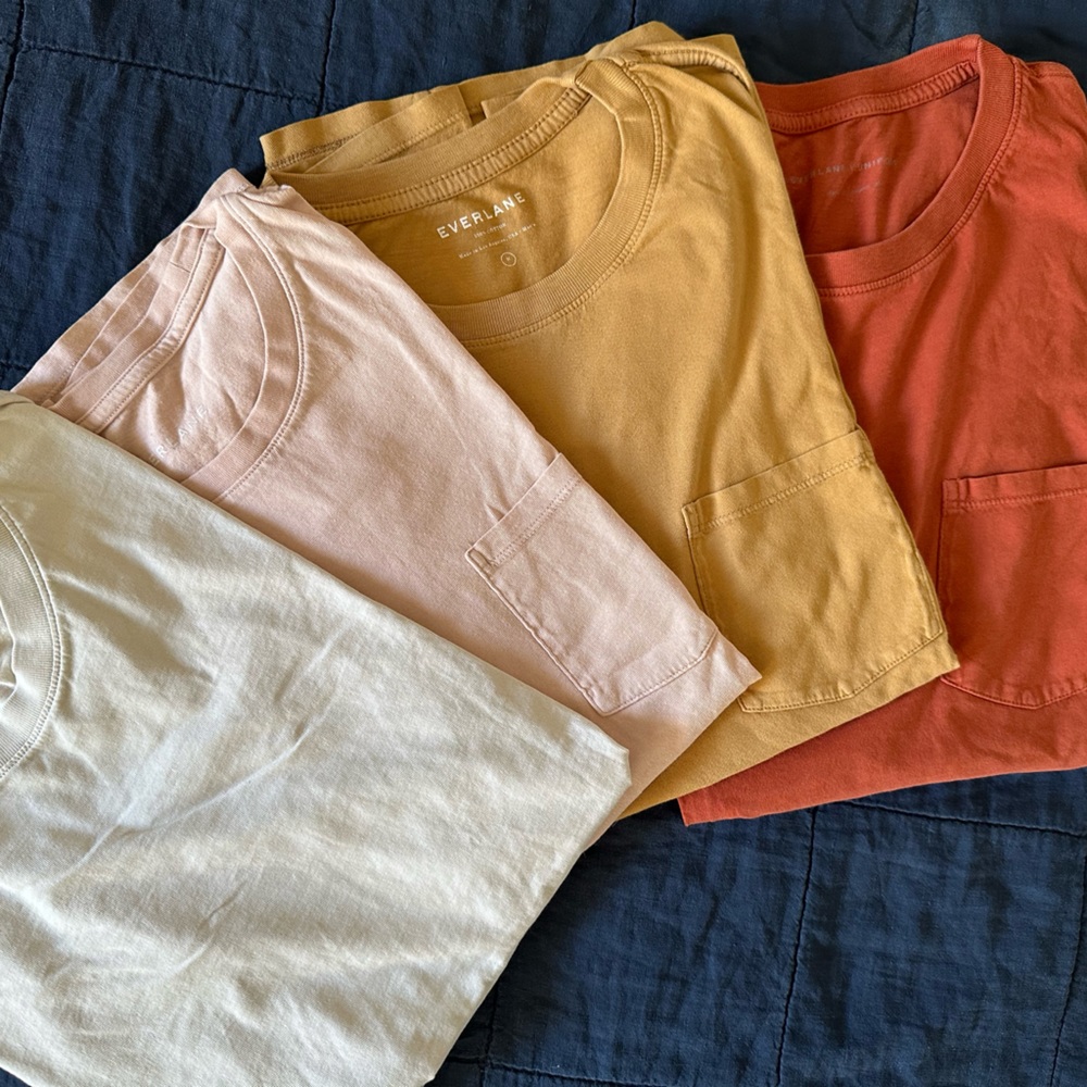 Everlane T-shirt lot of 4